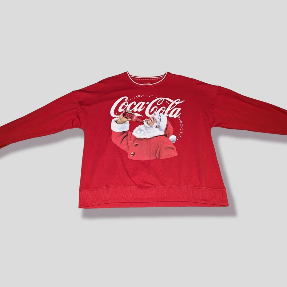 Coca cola long sleeve crew neck top - Picture 1 of 11